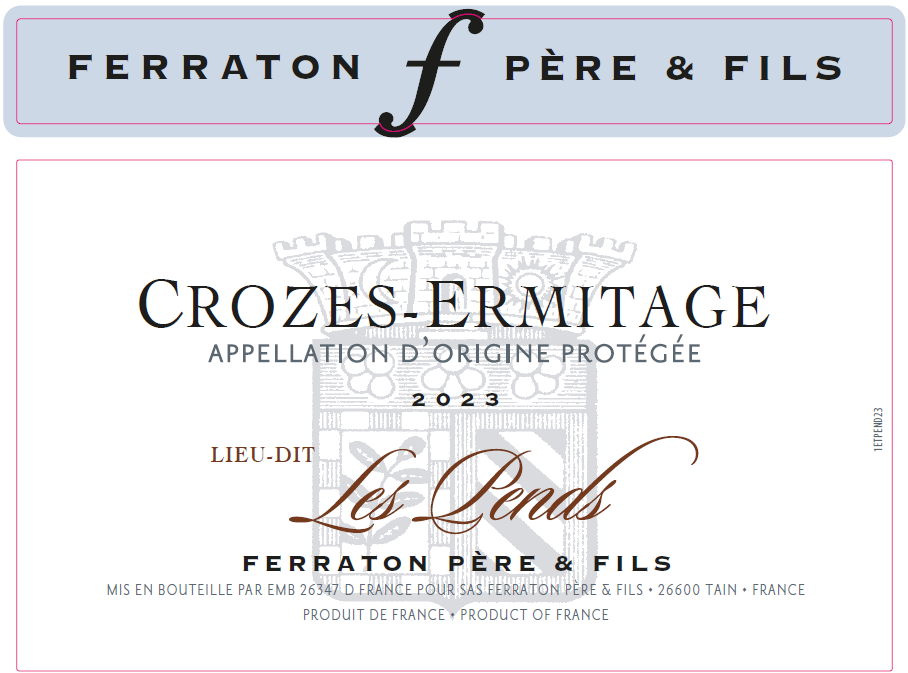 Crozes-Ermitage Les Pends Blanc 2023