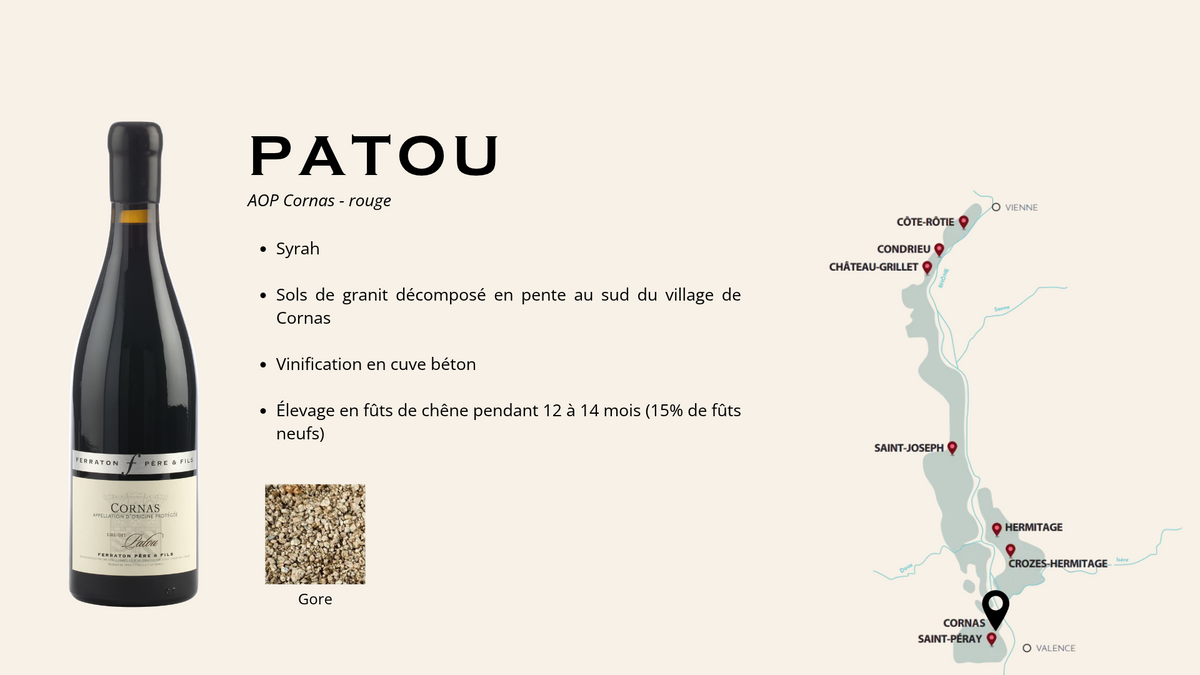 Cornas Patou, Red, 2022 