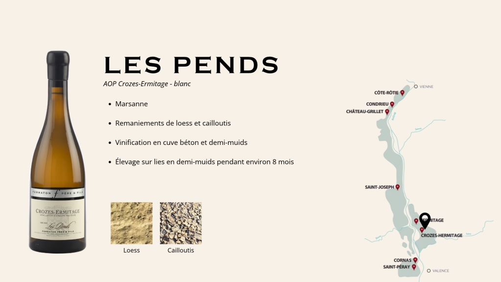 Crozes-Ermitage Les Pends Blanc 2023