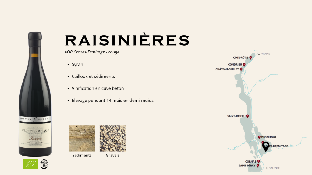 Crozes-Ermitage Raisinières Rouge 2024