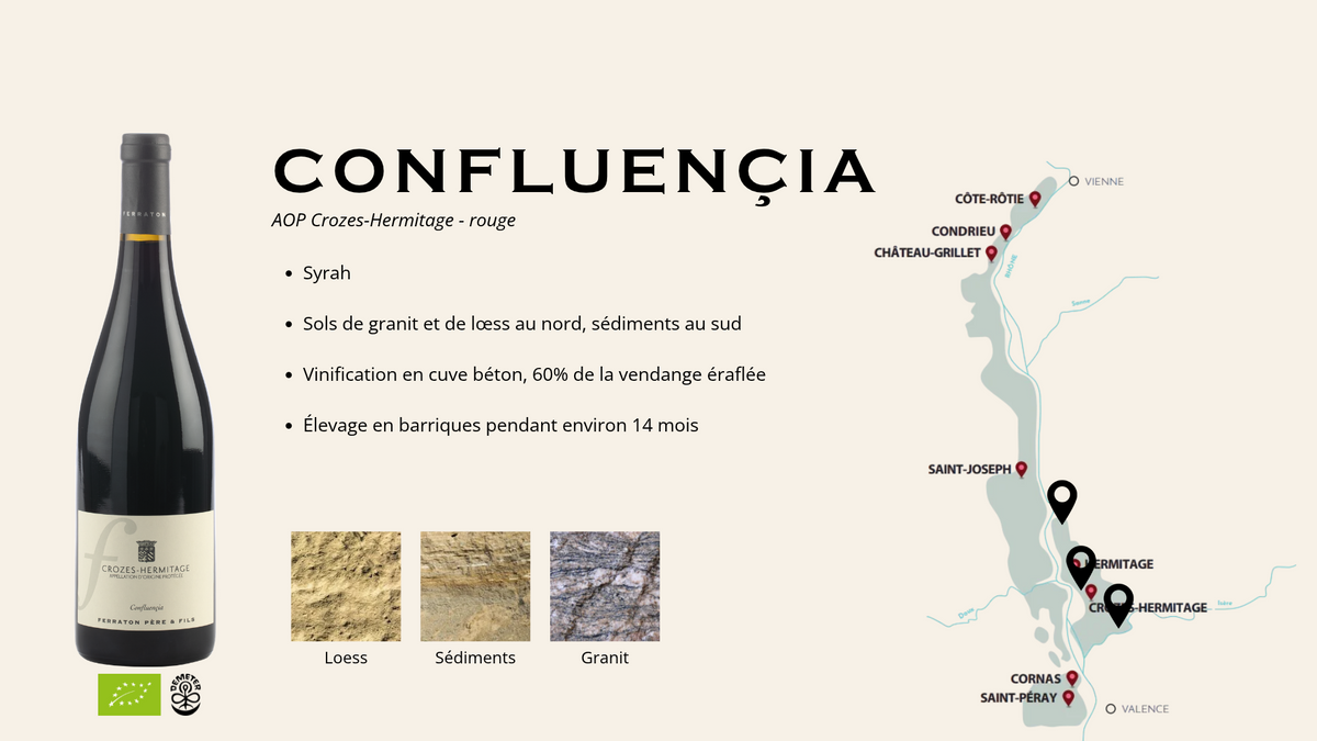 Crozes-Hermitage Confluençia Rouge 2024