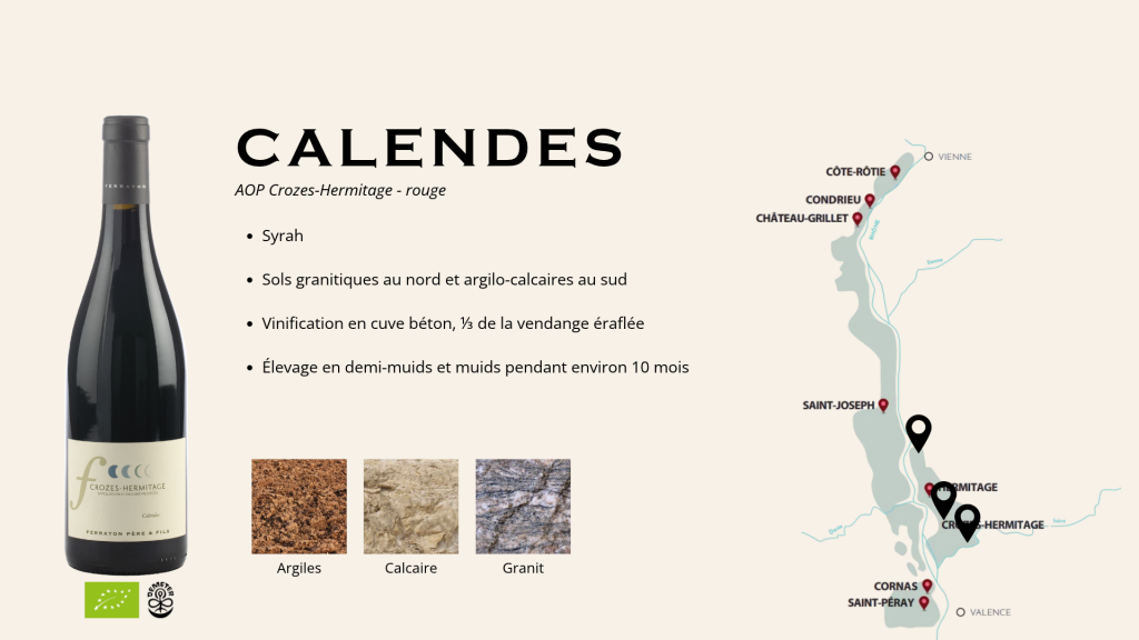 Crozes-Hermitage Calendes, Rouge, 2024