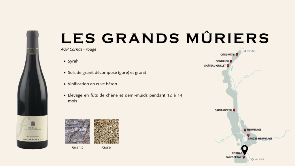 Cornas Les Grands Mûriers Rouge 2023