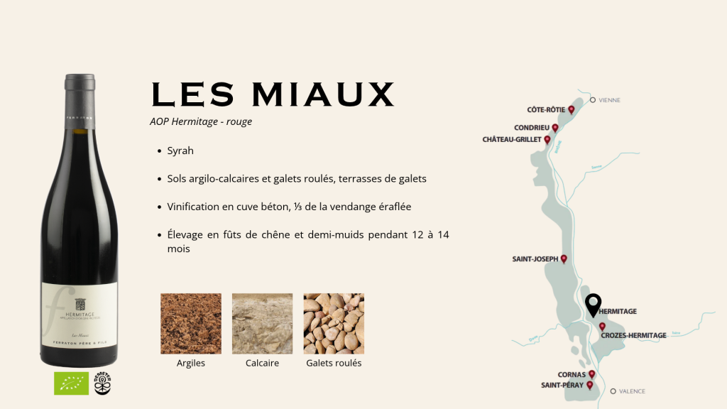 Hermitage Les Miaux Rouge 2022